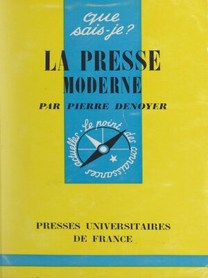 cover image of La presse moderne